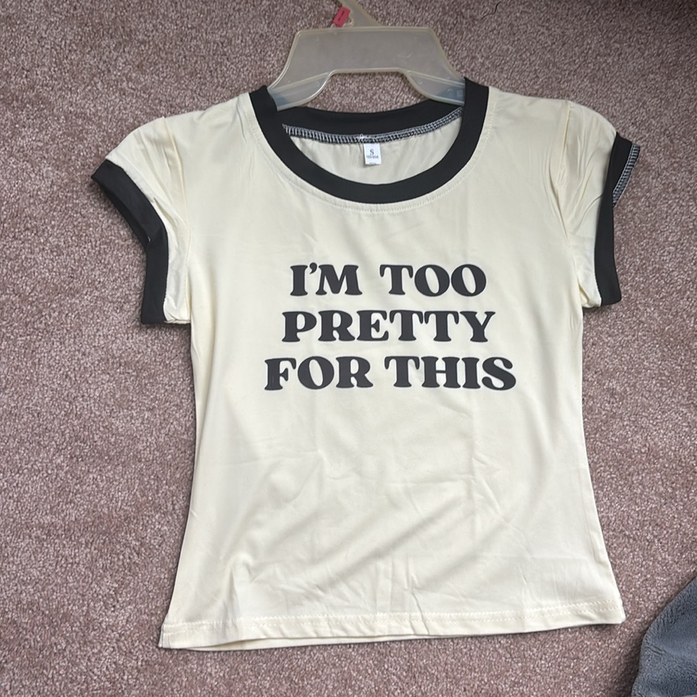 Stylish Cream Graphic Tee